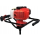 WIERTNICA SPALINOWA 1,4 KW + 3 ŚWIDRY YT-84660
