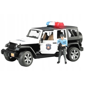 Pojazd policyjny jeep Bruder 02526