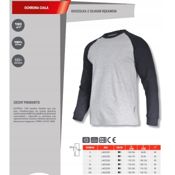 Koszulka robocza t-shirt Lahti Pro L4022303 L